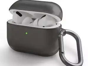 Захисний чохол UNIQ Glase для Apple AirPods Pro копчений