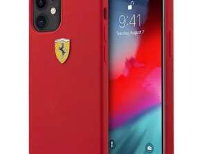 Ferrari iPhone 12 mini 5,4 » étui rigide rouge/rouge On T