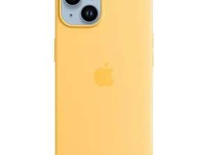 Coque Apple MPTD3ZM/A pour iPhone 14 Plus 6,7 » MagSafe Silicone Case jaune