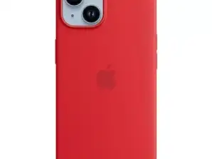 Apple MPT63ZM/futrālis iPhone 14 Plus 6,7 collu MagSafe sarkanajam/sarkanajam silīcija dioksīdam