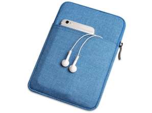 Soft universal cover for tablet up to 9.7 inches blue