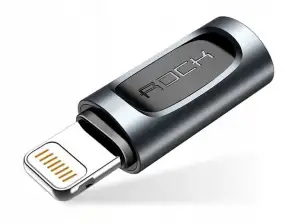 Rock przejściówka adapter z USB C Type C do Lightning Tarnish
