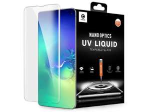 Mocolo 3D UV Flüssigglas gehärtetes Glas für Samsung Galaxy S10