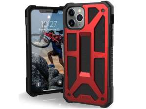 UAG Urban Armor Gear Monarch Case pour iPhone 11 Pro Crimson Rouge Cuir