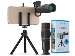 Apexel APL-T18ZJ Τηλεσκοπικός φακός 18X Zoom + Τρίποδο μίνι τρίποδο