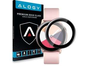 Alogía de vidrio 3D flexible para Samsung Galaxy Watch Active 2 40mm Negro