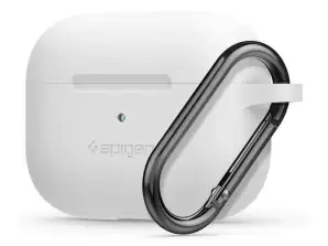 Spigen silikoni sopii kotelo Apple Airpods Pro valkoiselle