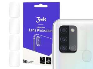 Camera Glass Lens 3mk Hybride Glas x4 voor Galaxy A21s