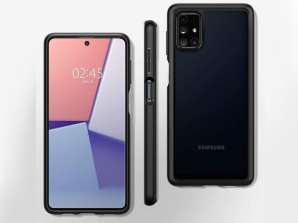 Spigen Ultra hibrid tok Samsung Galaxy M51 matt fekete készülékhez