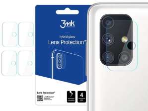 Verre x4 pour objectif de caméra 3mk pour Samsung Galaxy M51