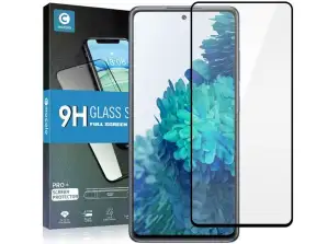 Mocolo TG + Full Glue 5D Glas voor Samsung Galaxy S20 FE zwart