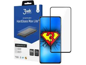 Beskyttende glass 3mk HardGlass Max Lite for Xiaomi Poco x3 NFC Black