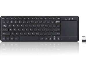 Wireless keyboard Alogy touchpad Android/iOS/Windows/TV Black