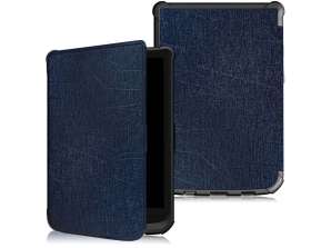 Case Alogy pour PocketBook Basic Lux 2 616/ Touch Lux 4 627 bleu marine