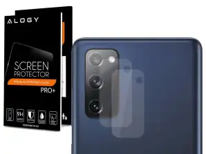 2x закалено стъкло Alogy за камера обектив за Samsung Galaxy S20 FE