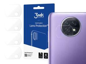 Sticlă x4 pentru obiectivul camerei 3mk Protecția lentilelor pentru Redmi Note 9T 5G