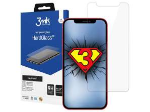 Verre trempé 3mk HardGlass 9H pour Apple iPhone 12 / 12 Pro