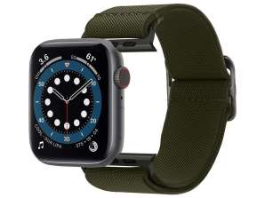Spigen Fit Lite Strap voor Apple Watch 2/3/4/5/6/7/SE 42/44/45mm Kaki