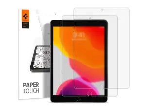 Apple iPad için x2 Spigen Kağıt Dokunmatik Koruyucu Film 10.2 2019/2020/2021