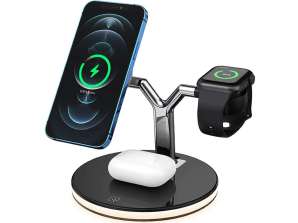 Qi 3in1 Alogy magnetisk magsafe induktiv lader for iPhone Watch Air