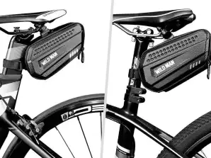 Saco de bicicleta saco suporte de bicicleta Wildman Bag ES7 1,2l Preto