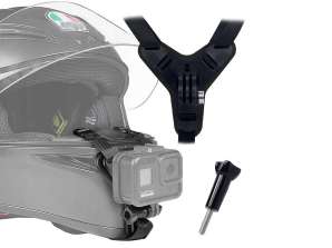 Alogy Helmet Mount Caméra Caméra Support Casque pour GoPro Noir