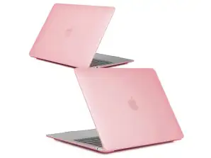 Alogy Hard Case Mat voor Apple MacBook Air 13 M1 2021 Roze