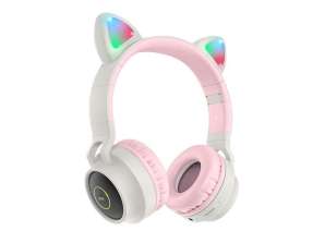 Słuchawki bezprzewodowe HOCO W27 Cat Ear vezeték nélküli szürke
