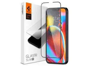 Spigen Glas.tR Slim FC Glass для Apple iPhone 13/ 13 Pro/ 14 Bl