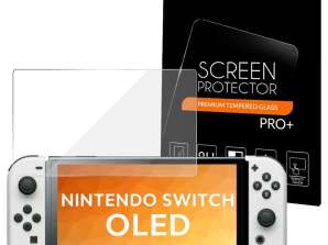 9H härdat glas skyddande alogiskärm för Nintendo OLED Switch