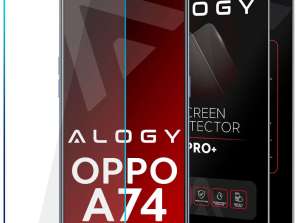 9H beschermende glas Alogie voor scherm voor Oppo A74 4G