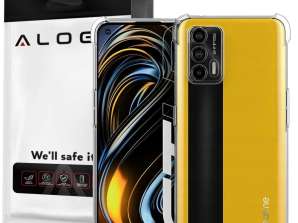 Удароустойчив Alogy брониран калъф за Realme GT 5G прозрачен