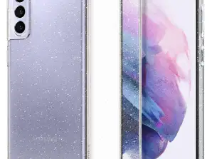 Phone case for Samsung Galaxy S21 FE Glitter Spigen Liquid Crystal