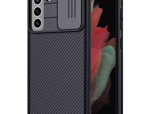 Hoesje voor Samsung Galaxy S21 FE Nillkin CamShield Pro Zwart