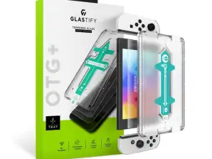 Glastify OTG + 2-Pack sticla securizata pentru Nintendo Switch Oled