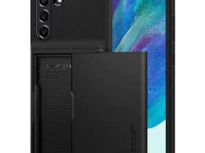 Spigen Slim Armor CS Case voor Samsung Galaxy S21 FE Zwart