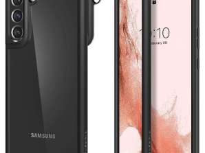 Spigen Ultra hibrid tok Samsung Galaxy S22 matt fekete készülékhez