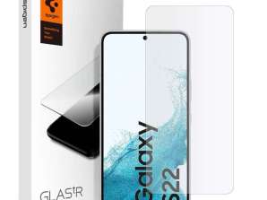 Spigen Glas.TR slankt hærdet glas til Samsung Galaxy S22