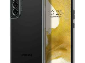 Spigen Optik Glashülle für Samsung Galaxy S22 Chromgrau