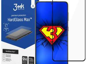 Verre trempé pour écran 3mk HardGlass Max FP pour Samsung Galaxy S22 FR