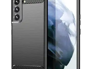 Kovček za Samsung Galaxy A02s Rugged Armor TPU Carbon Black