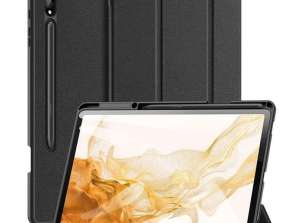 DuxDucis Domo Case voor Samsung Galaxy Tab S8 Ultra 14.6 X900 / X906 Bla