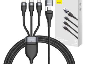 Kabel Baseus Flash Series 3w1 USB/ USB C do micro Lightning USB C PD 1