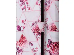 Wallet Flip Taske til Samsung Galaxy A13 4G / LTE Floral Rose