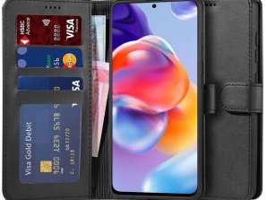 Puzdro na peňaženku pre Xiaomi Redmi Note 11 Pro+ Plus 5G Čierna