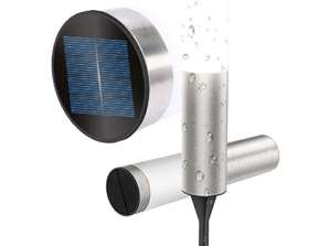 Solar-Gartenlampe FDTWLV Outdoor-Solarlampe 56cm Inox