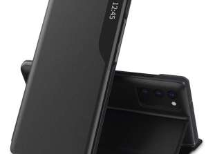 Samsung Galaxy A13 5G Siyah için Akıllı Görünüm Kılıfı