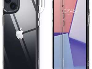 Funda híbrida de cuarzo Spigen para Apple iPhone 14 Plus Crystal Clear