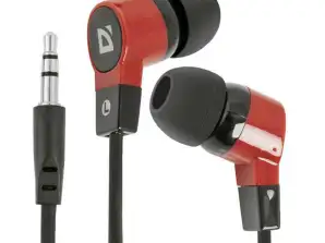 Кабелни слушалки за поставяне в ушите Defender Basic 619 мини жак 3.5mm CA