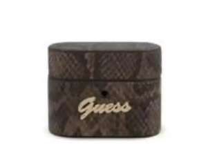 Guess GUACAPPUSNSMLBR AirPods Pro cover brown/brown Python Collectio